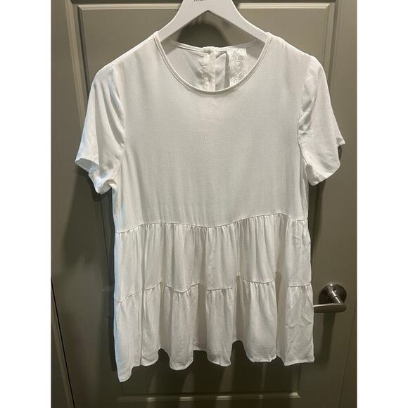 Sadie & Sage Tops - Sadie and Sage White Top